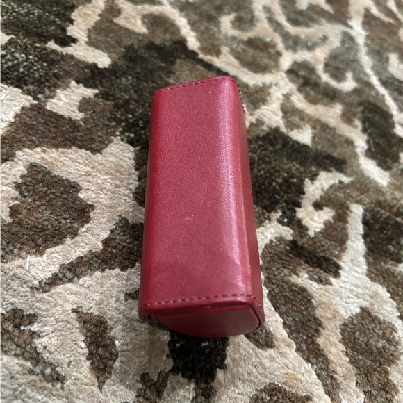 Coach Vintage Red Leather Lipstick Case - Picture 3 of 7